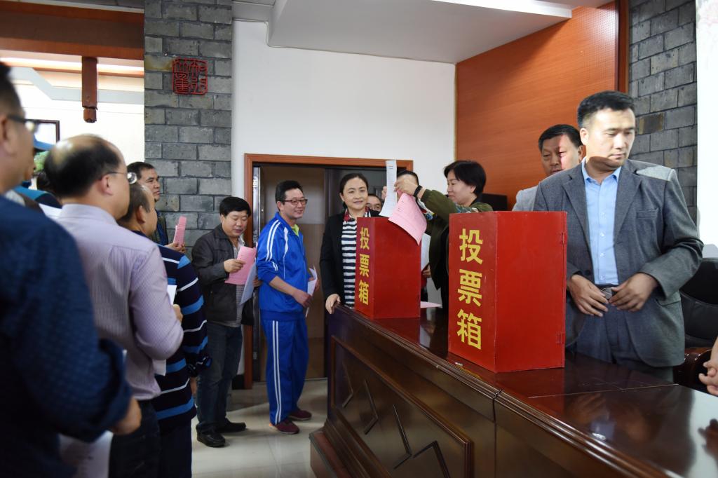 学会换届选举投票